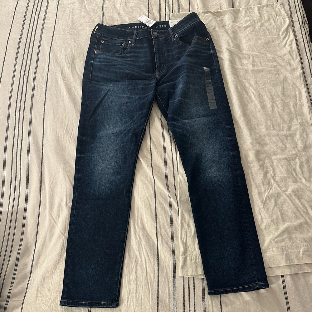 American Eagle air flex athletic skinny jeans 34x30